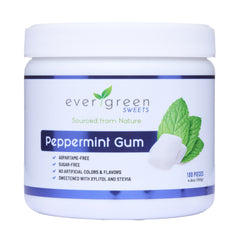 Peppermint Gum 100 Ct. Jar