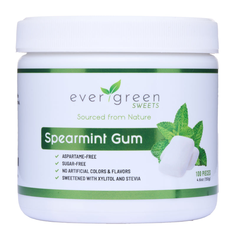 Spearmint Gum 100 Ct. Jar